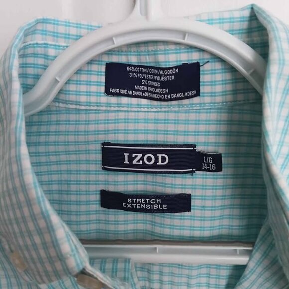 IZOD long sleeve boy's shirt - Picture 2 of 3